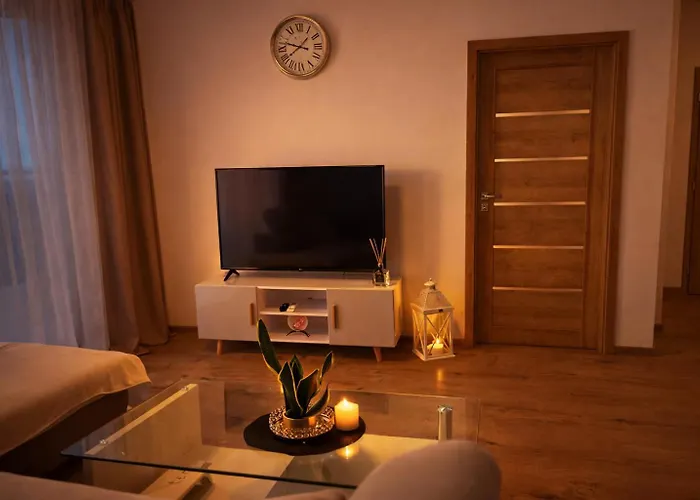 アパート Modern Smart Apartment, Garage & View Lipany